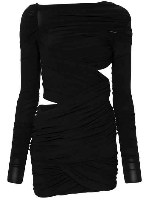 Black wrap dress THE ATTICO | 248WCA358A014100